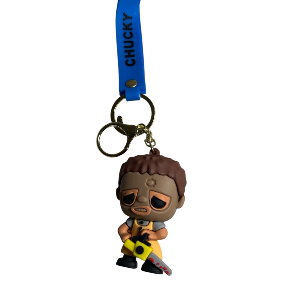 Horror Keychain With Blue Strap